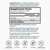 Nature's Lab Chromium Capsules with a measuring spoon for dosage