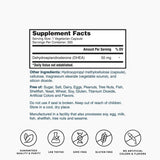 Nature's Lab DHEA Supplement 200g ingredients list