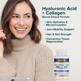Nature's Lab Hyaluronic Acid with BioCell Collagen back view