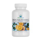 Nature's Lab Iron Fast Melt Tablets front view packaging