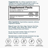 Nature's Lab Magnesium Glycinate 141g capsule close-up
