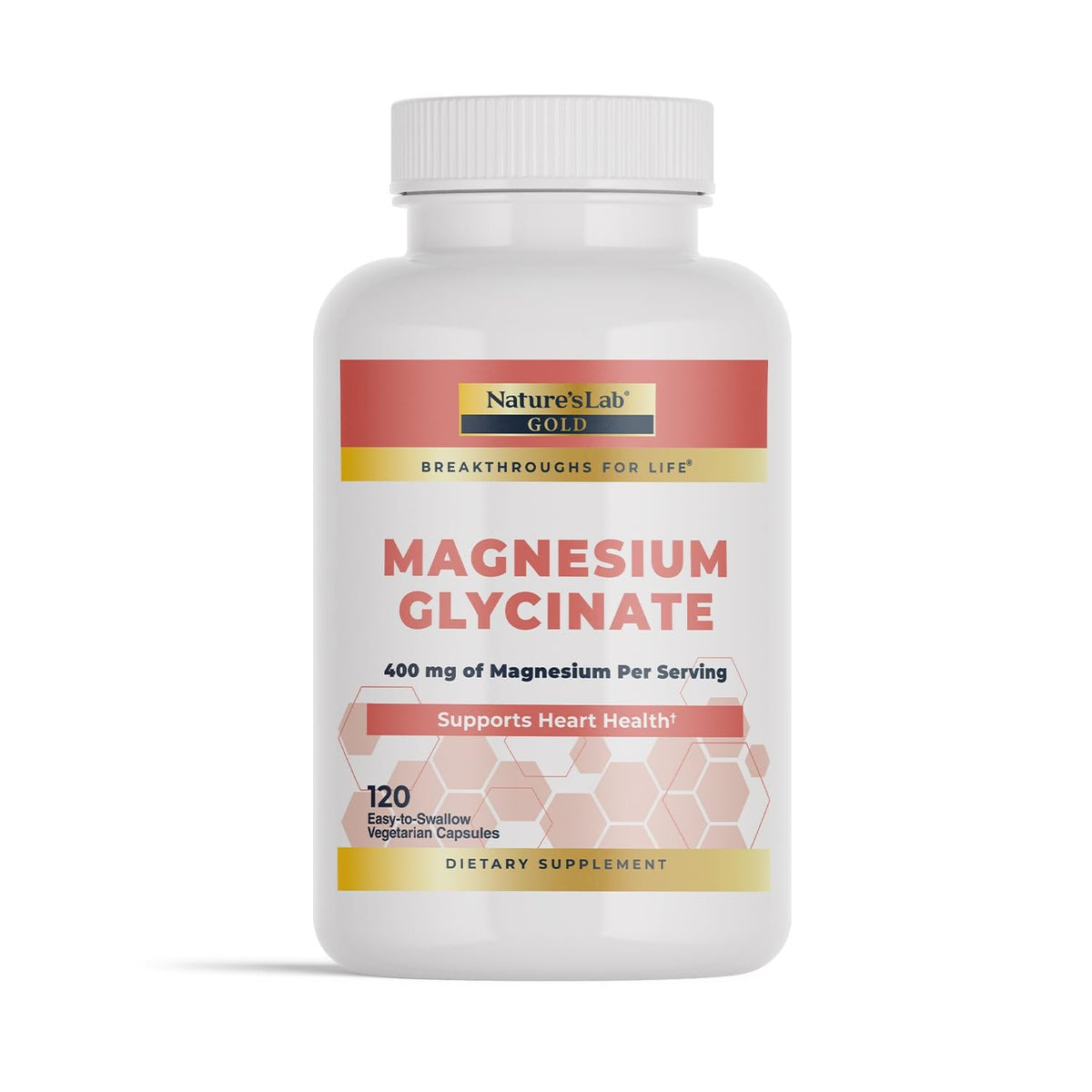 Nature's Lab Magnesium Glycinate 141g front view