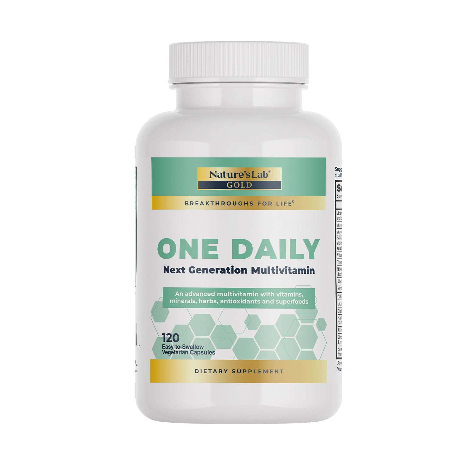 Nature's Lab One Daily Multivitamin front view
