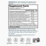 Nature's Lab Resveratrol Supplement 136g ingredients list