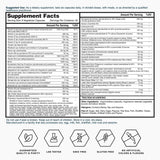 Nature's Lab Six Daily Advanced Multivitamin 90 Capsules back view