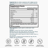 Nature's Lab Triple Fish Oil packaging side view