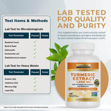Nature's Lab Turmeric Curcumin C3 Complex 1000mg supplement with black pepper extract