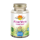 Nature's Life Aloe Vera Capsules 255mg front view