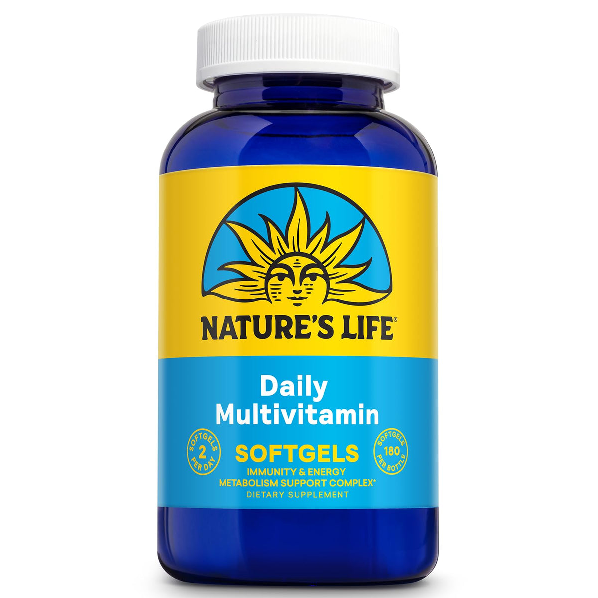 Nature's Life Blended Vitamin & Mineral Supplement front view