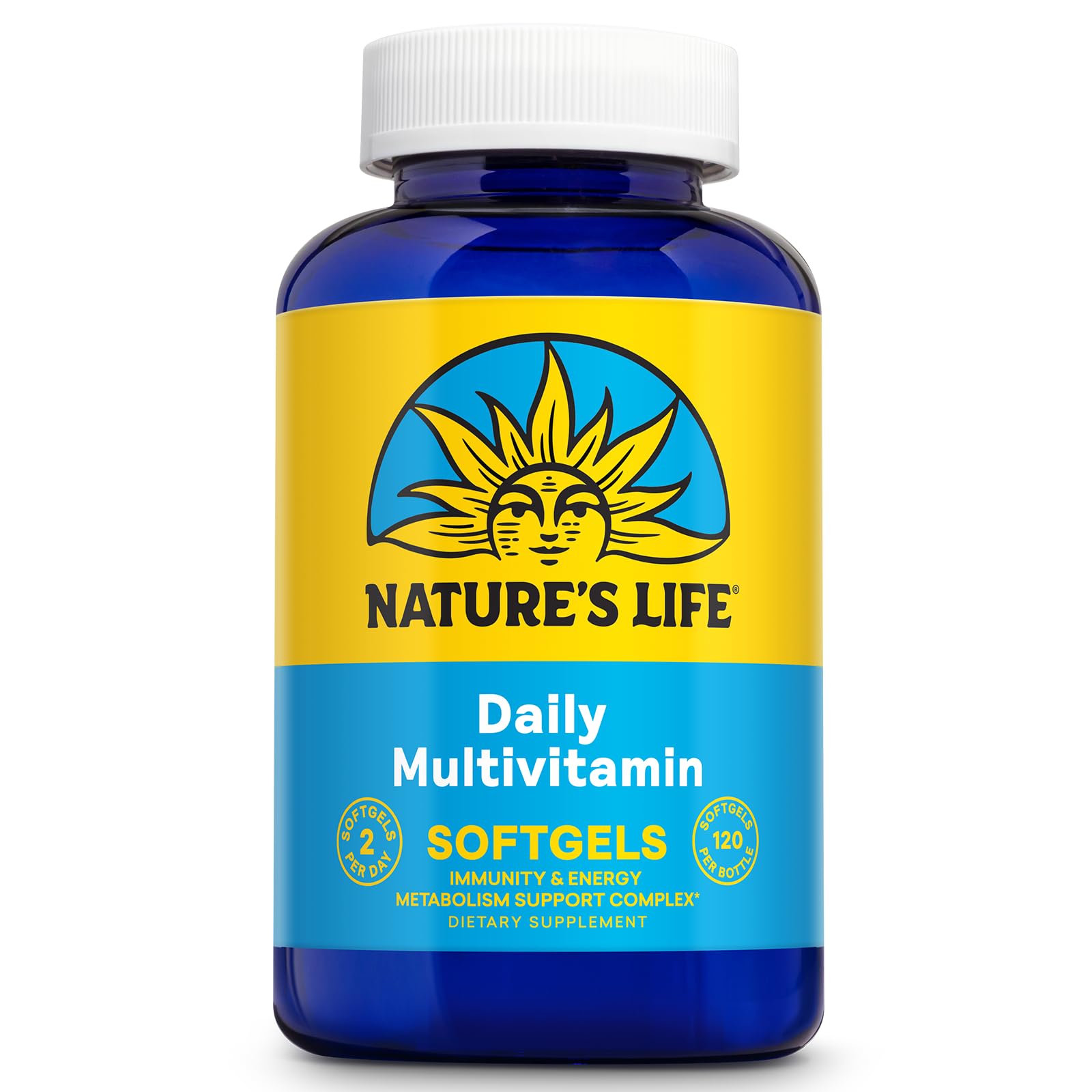 Nature's Life Blended Vitamin & Mineral Supplement front view packaging