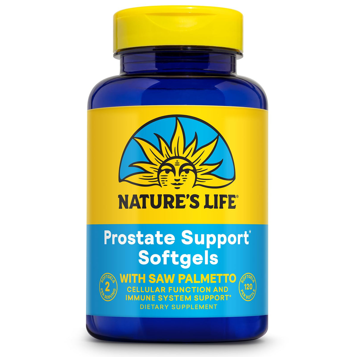 Nature's Life Blended Vitamin & Mineral Supplement softgel capsules front view