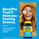 Nature's Life Bromelain & Papain capsule close-up