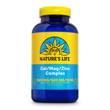 Nature's Life Cal Mag Zinc Complex 250 tablets bottle front view