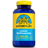Nature's Life Lemon Bioflavonoids 1000mg supplement front view
