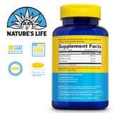 Nature's Life Lemon Bioflavonoids 1000mg supplement side view