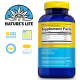 Nature's Life Lemon Bioflavonoids 1000mg supplement side view
