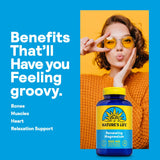 Nature's Life Magnesium 500mg capsules close-up