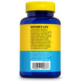 Nature's Life Magnesium Hydroxide capsules close-up of label