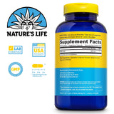Nature's Life Malic Acid 800mg Multimineral Supplement side view
