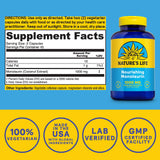 Nature's Life Monolaurin 1000mg Capsules side view
