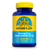Nature's Life Niacinamide Vitamin B3 100 Tablets front view