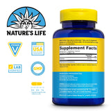 Nature's Life Quercetin Capsules 100g side view
