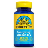 Nature's Life Vitamin B-2 250mg tablets front view