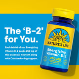 Nature's Life Vitamin B-2 packaging with Riboflavin details