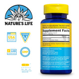 Nature's Life Zinc Copper Supplement 30mg back view