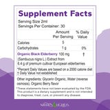 Nature's Liquids Elderberry Drops serving size dropper