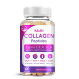 Nature's live Collagen Softgels front view with packaging
