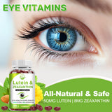 Nature's Live Lutein Eye Vitamins 50mg softgel in hand