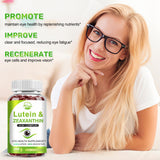 Nature's Live Lutein Eye Vitamins 50mg softgel with ingredients