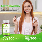 Nature's Live Lutein Eye Vitamins 50mg softgel with water