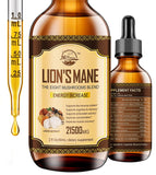 Nature's live Mushroom Tincture 60ml front view with dropper