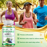 Nature's Live Oregano Oil Softgels packaging details