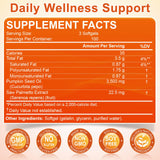 Nature's live Pumpkin Seed Oil Softgels lifestyle scene