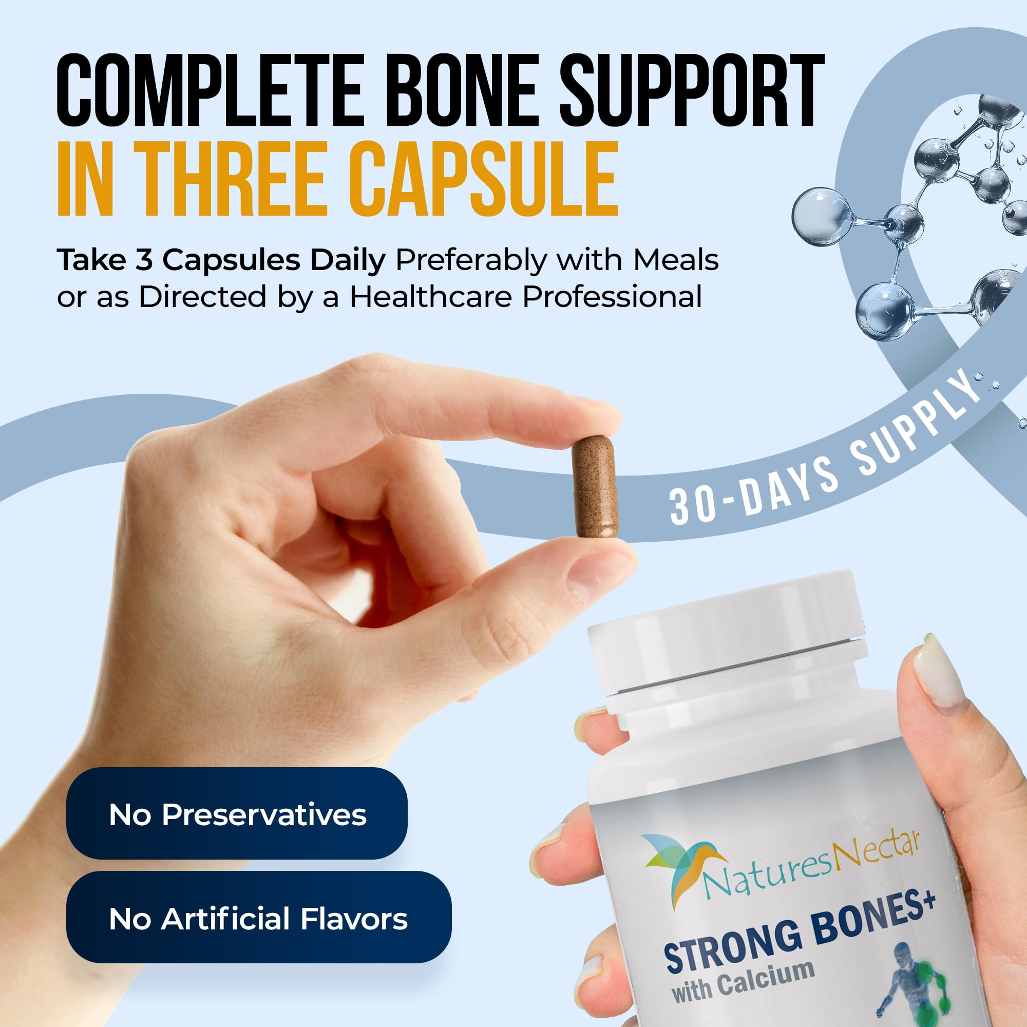 Nature's Nectar Calcium Supplement ingredients list