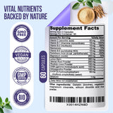 Nature's Nectar Mood Support Capsules side view showing the label