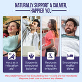 Nature's Nectar Mood Support Capsules with a close-up of the capsules