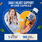 Nature's Nectar Nattokinase Supplement 250mg on a wooden table