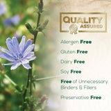 Nature's Nutrition Akkermansia Probiotic Supplement on a wooden table