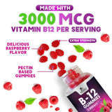 Nature's Nutrition B12 Gummies in a bowl