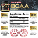 Nature's Nutrition BCAA Amino Acids Powder 358g back view