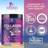 Nature's Nutrition Collagen Peptides Powder 563g mixed in a smoothie