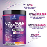Nature's Nutrition Collagen Peptides Powder 563g with coffee