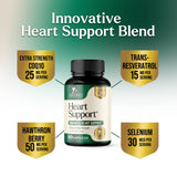 Nature's Nutrition CoQ10 Heart Support Supplement ingredients list