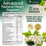 Nature's Nutrition CoQ10 Heart Support Supplement side view