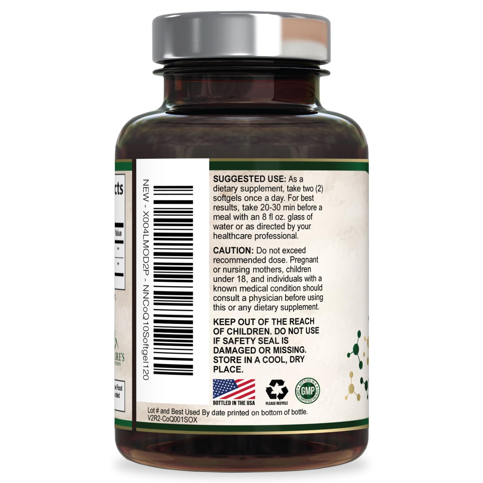 Nature's Nutrition CoQ10 Softgels 200mg lifestyle scene