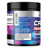 Nature's Nutrition Creatine Monohydrate Powder packaging with ingredients list